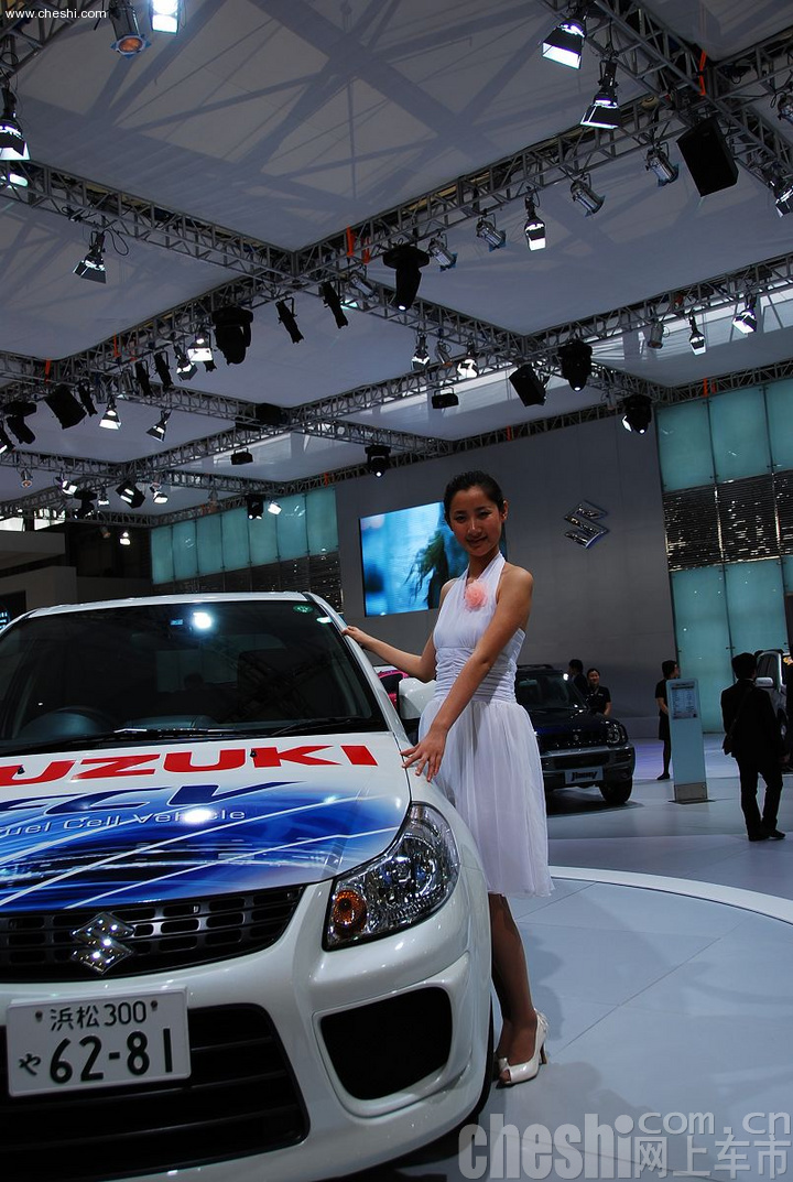Auto Shanghai 2009 -车模全身