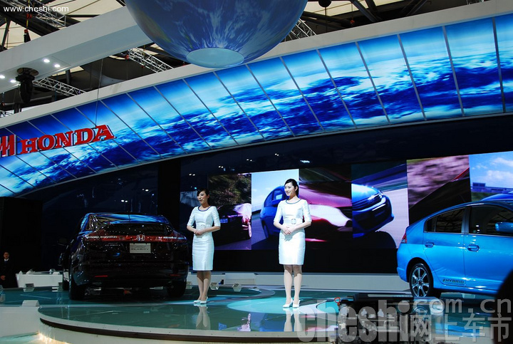 Auto Shanghai 2009 -车模全身