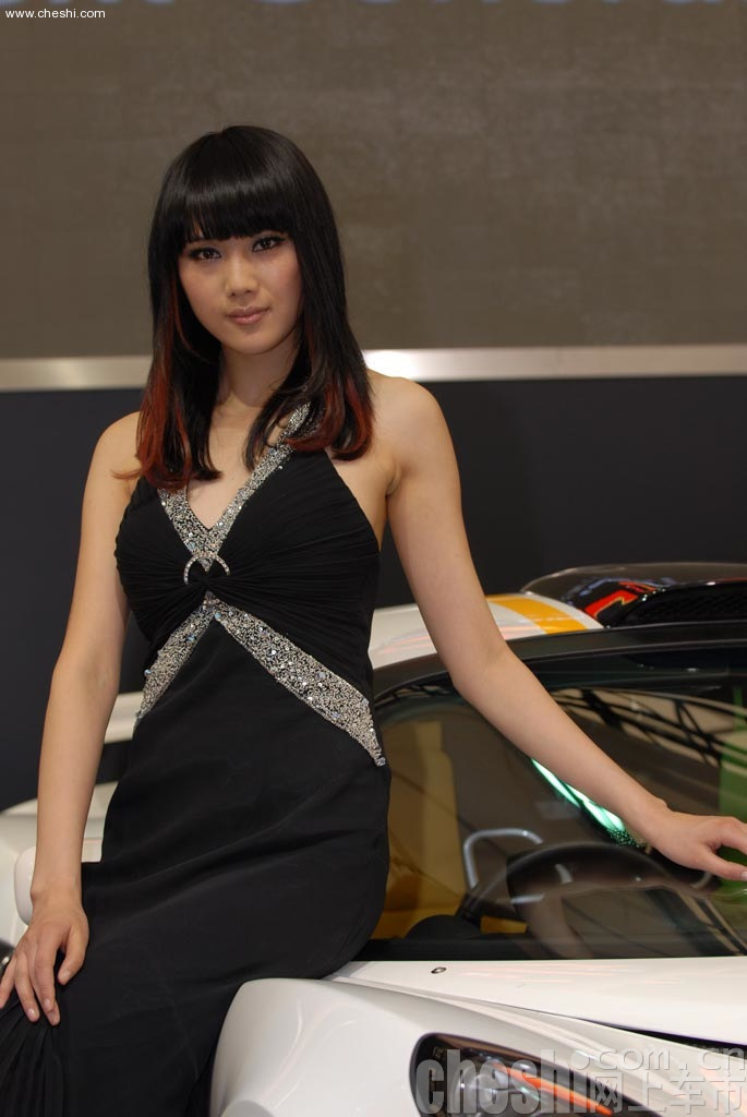 09上海车展媒体日车模大全