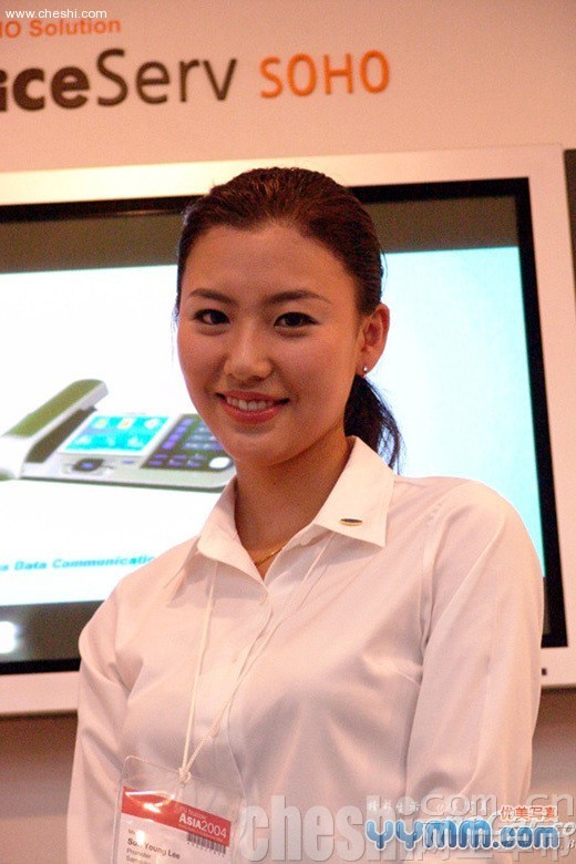 赛车女郎的气质