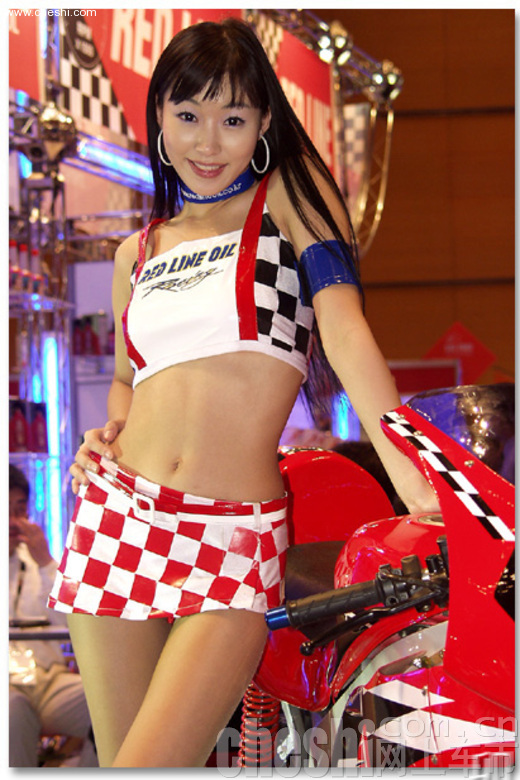 电眼美女