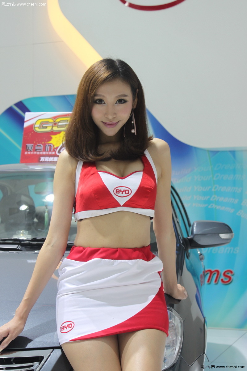 2010第三届银川国际车展 车模美女