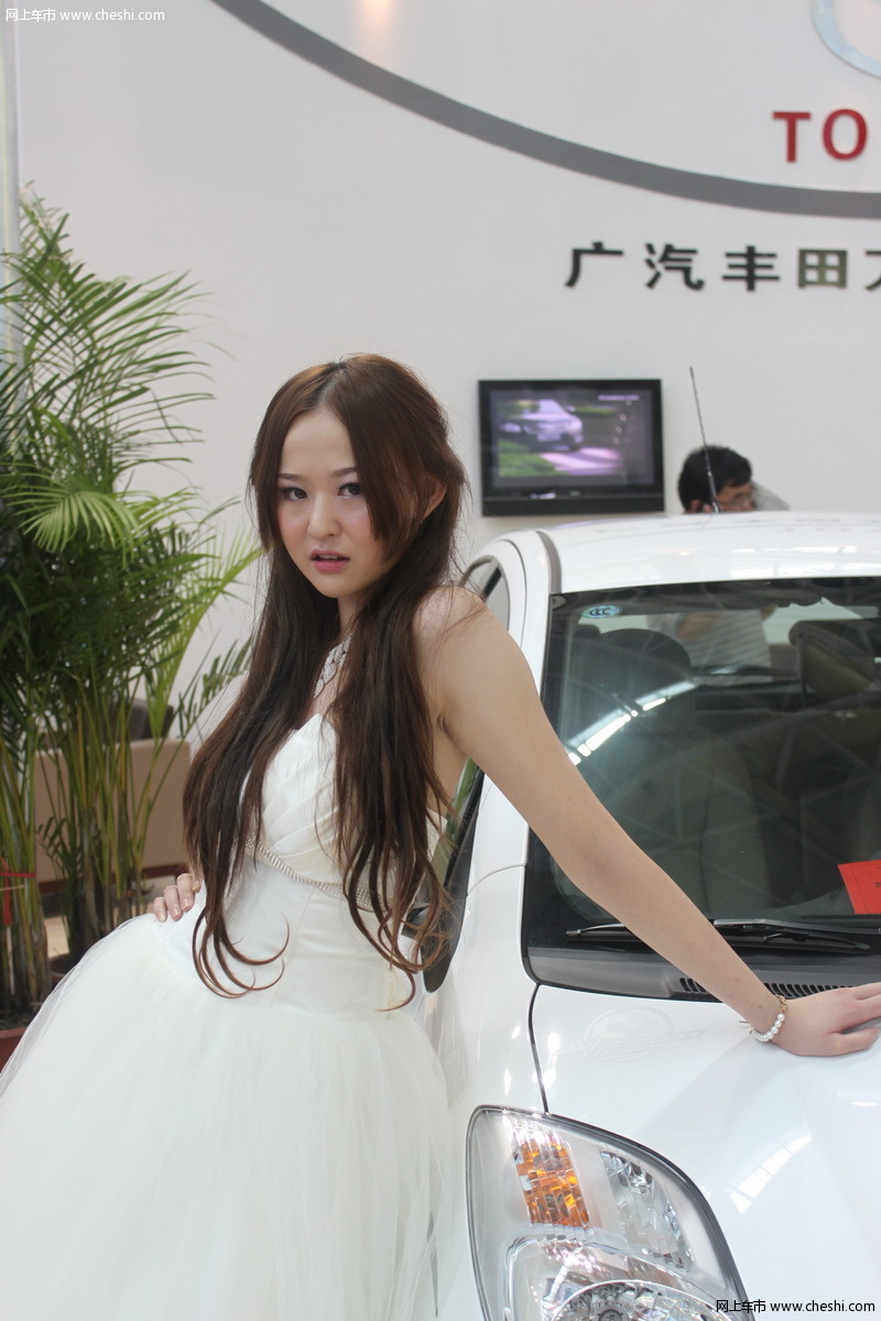 2010第三届银川国际车展 车模美女