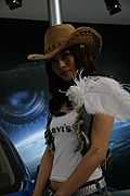 乐骋牛仔美女