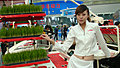 2009全国农机会上的洋马车模
