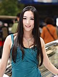 性感的车模
