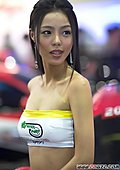 韩国超性感车模