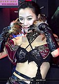 韩国特有味道的一个车模