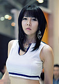 美女车模李智友