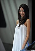 2009广州车展车模侧脸写真