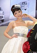 2009广州车展车模侧脸写真