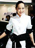 讴歌acura展台车模