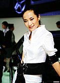 讴歌acura展台车模