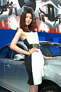 强势推出2009广州车展车模美女集中营