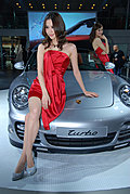 强势推出2009广州车展车模美女集中营