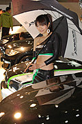2009东京改装车展上的美女车模