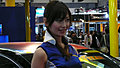 2009东京改装车展上的美女车模