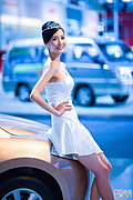 2008 北京車展上漂亮的車模真不少