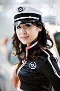 2008 北京車展上漂亮的車模真不少
