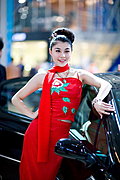 2008 北京車展上漂亮的車模真不少
