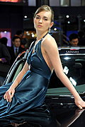 2008 北京車展上漂亮的車模真不少