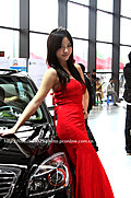 2009南宁东盟车展的美女车模们