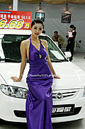 2009南宁东盟车展的美女车模们