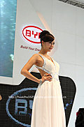2009南宁东盟车展的美女车模们