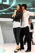 2009南宁东盟车展的美女车模们