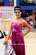 2009南宁东盟车展的美女车模们
