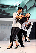2009南宁东盟车展的美女车模们