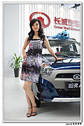 2009南宁东盟车展的美女车模们