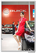 2009南宁东盟车展的美女车模们