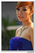 2009南宁东盟车展的美女车模们