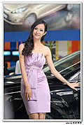 2009南宁东盟车展的美女车模们