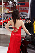 2009南宁东盟车展的美女车模们
