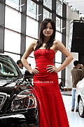 2009南宁东盟车展的美女车模们