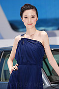 風韻十足的2009美女车模