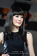 風韻十足的2009美女车模