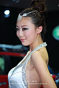 風韻十足的2009美女车模