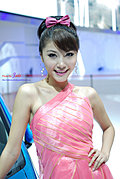 風韻十足的2009美女车模