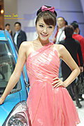 風韻十足的2009美女车模