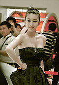 風韻十足的2009美女车模