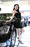 09年华中车展--人气旺TOYOTA车模