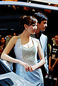 2009国际车展之情侣车模篇