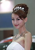 2009湖南车展最美丽车模
