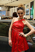 2009上海国际车展美丽车模