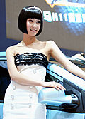2009上海国际车展美丽车模系列