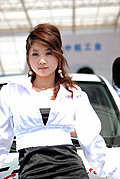 2009上海国际车展美丽车模系列