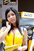 2009上海国际车展美丽车模系列